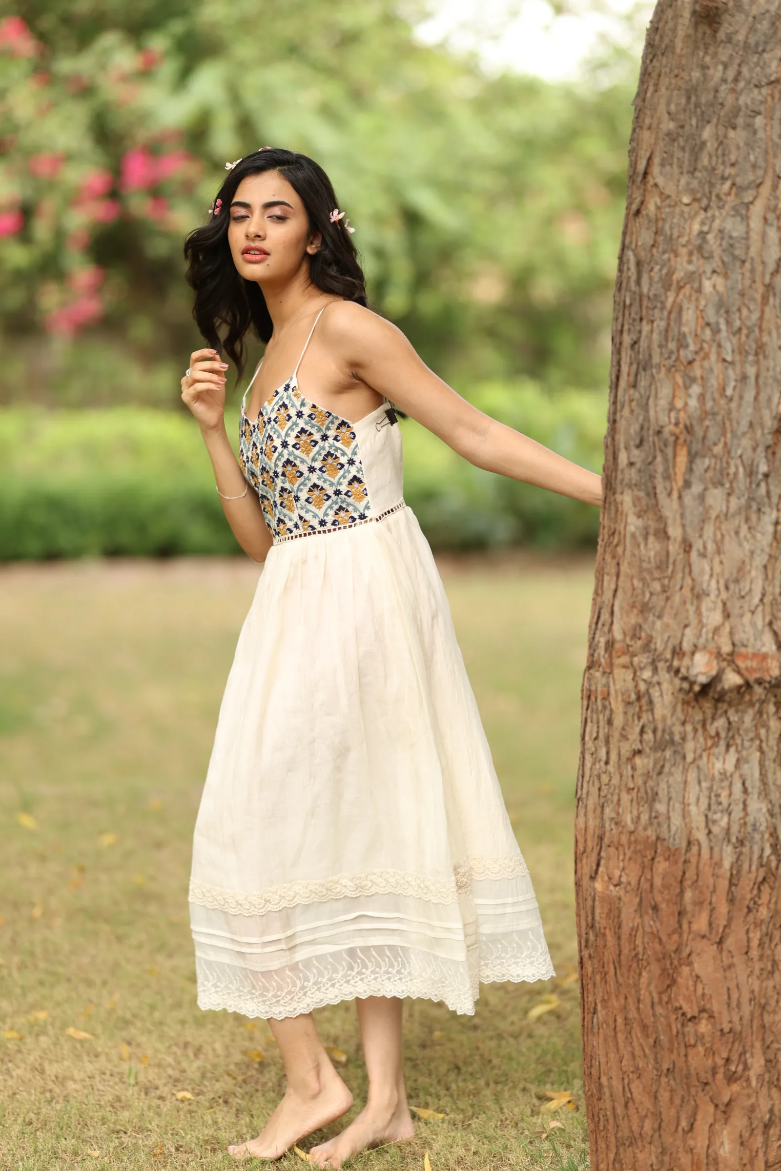 Sienna  Full Length Lace Dress